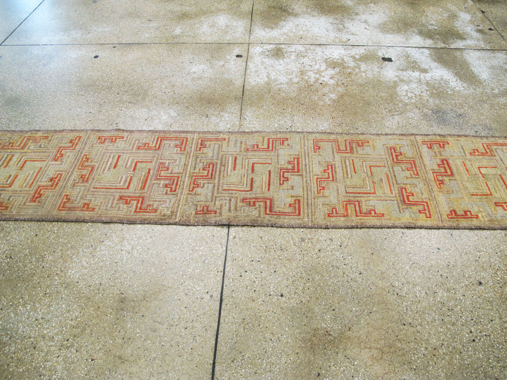 Antique East Turkestan Khotan Runner, No.20284 - Galerie Shabab