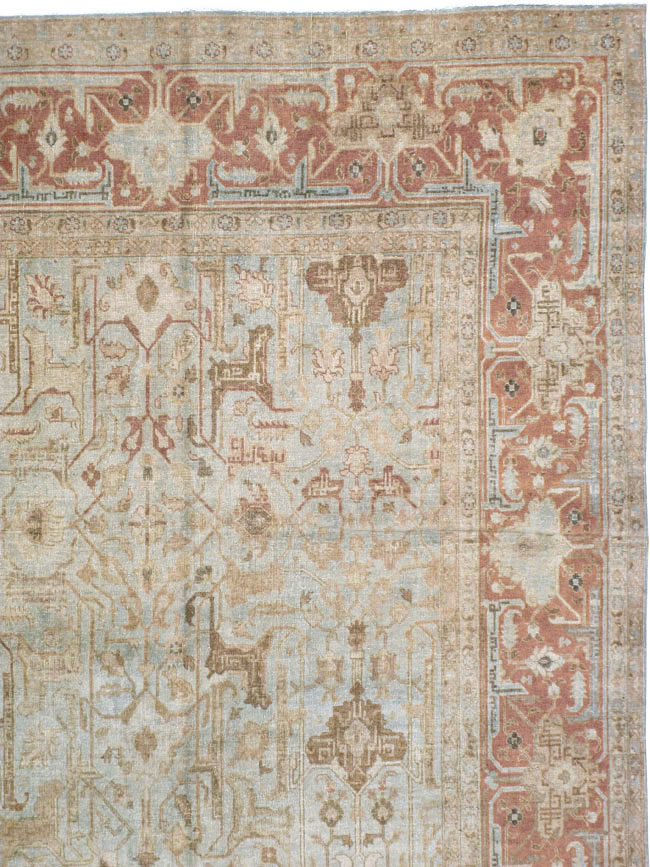 Antique Persian Tabriz Carpet, No.20288 - Galerie Shabab