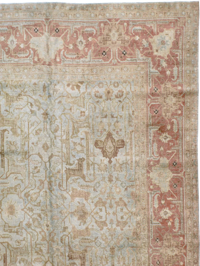 Antique Persian Tabriz Carpet, No.20288 - Galerie Shabab