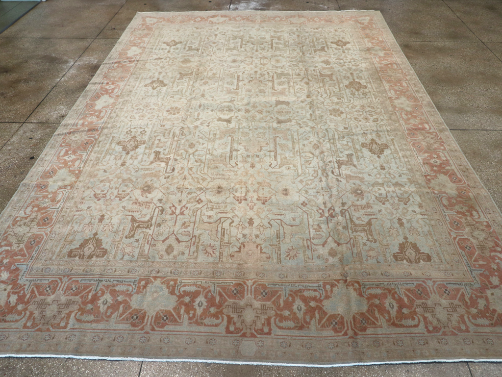 Antique Persian Tabriz Carpet, No.20288 - Galerie Shabab