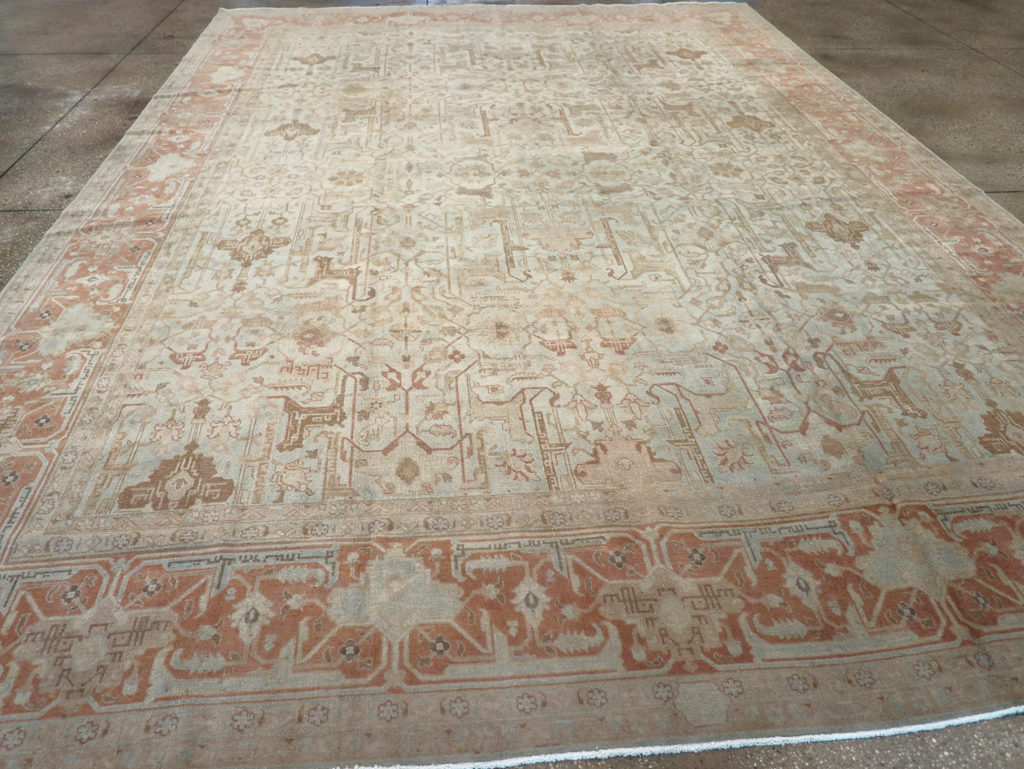 Antique Persian Tabriz Carpet, No.20288 - Galerie Shabab