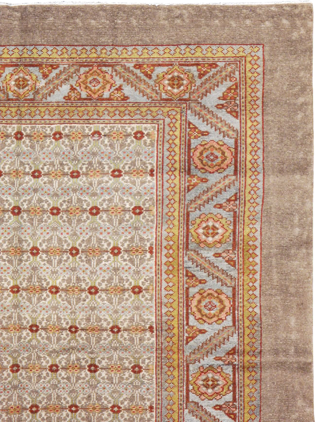 Antique Persian Serab Wide Gallery Runner, No.20289 - Galerie Shabab