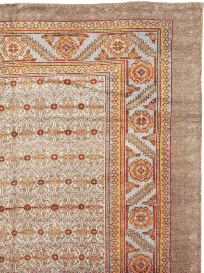 Antique Persian Serab Wide Gallery Runner, No.20289 - Galerie Shabab
