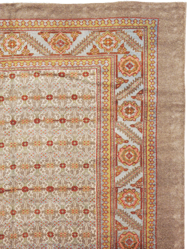 Antique Persian Serab Wide Gallery Runner, No.20289 - Galerie Shabab