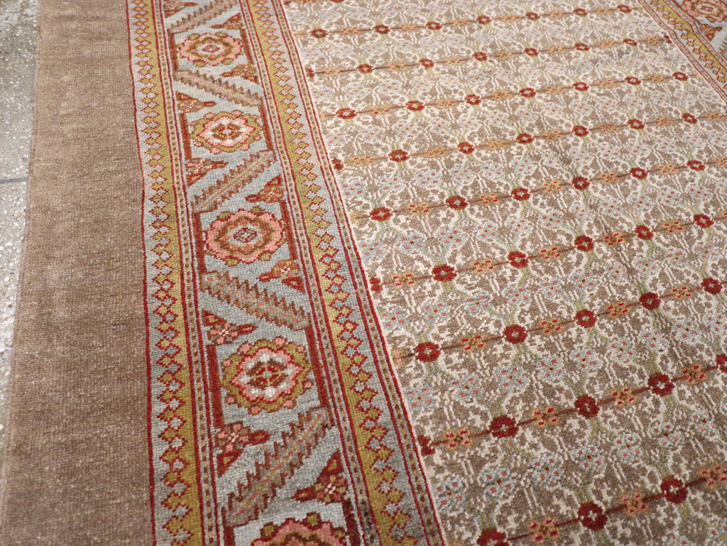 Antique Persian Serab Wide Gallery Runner, No.20289 - Galerie Shabab