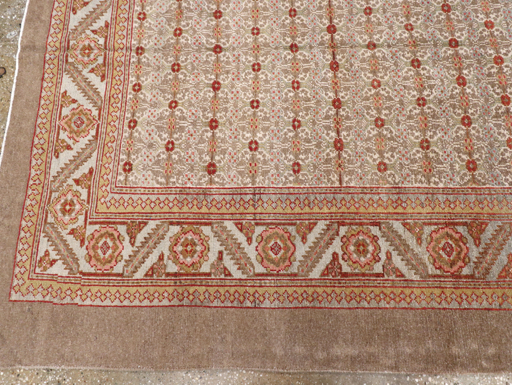 Antique Persian Serab Wide Gallery Runner, No.20289 - Galerie Shabab