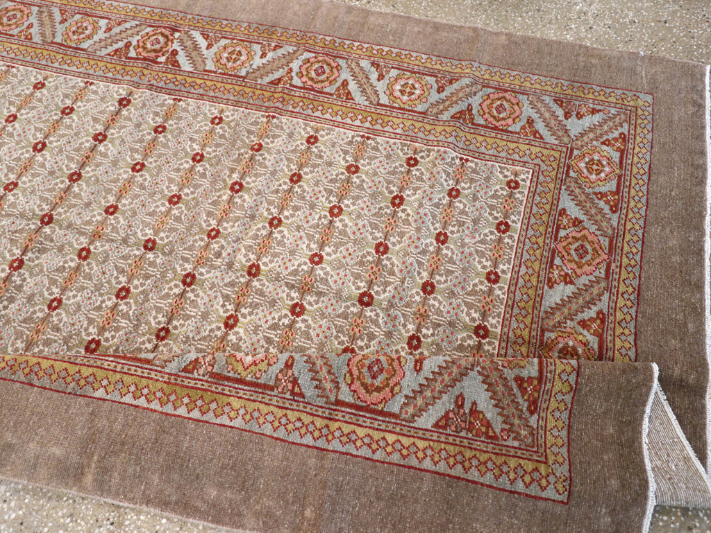 Antique Persian Serab Wide Gallery Runner, No.20289 - Galerie Shabab