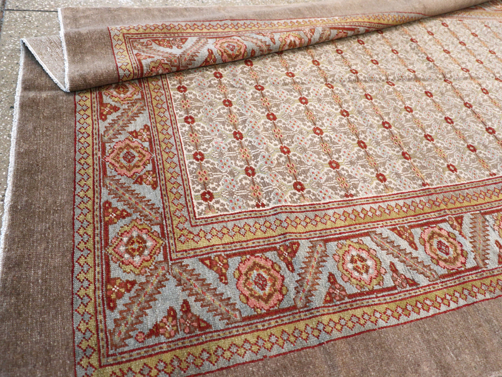 Antique Persian Serab Wide Gallery Runner, No.20289 - Galerie Shabab