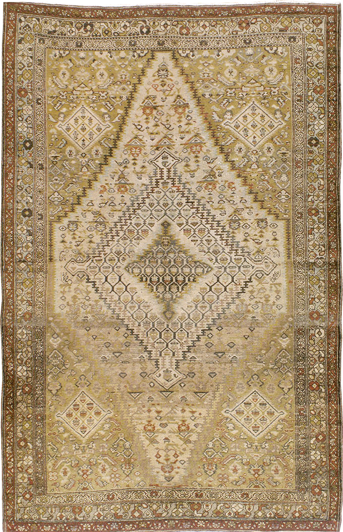Antique Persian Malayer Rug, No.20293 - Galerie Shabab