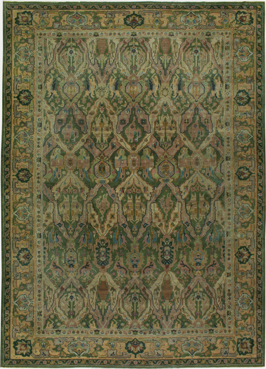 Antique Indian Lahore Carpet, No.20295 - Galerie Shabab