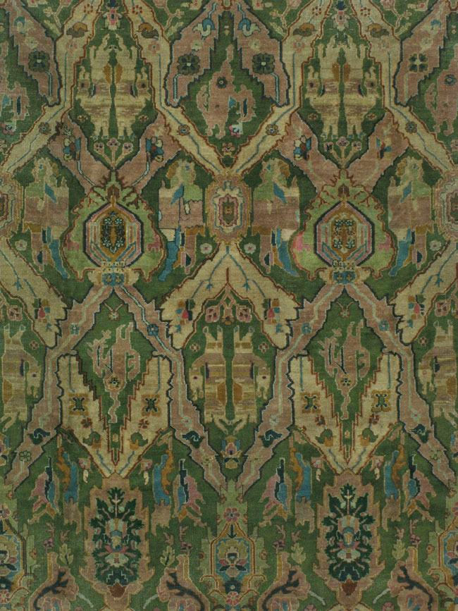 Antique Indian Lahore Carpet, No.20295 - Galerie Shabab