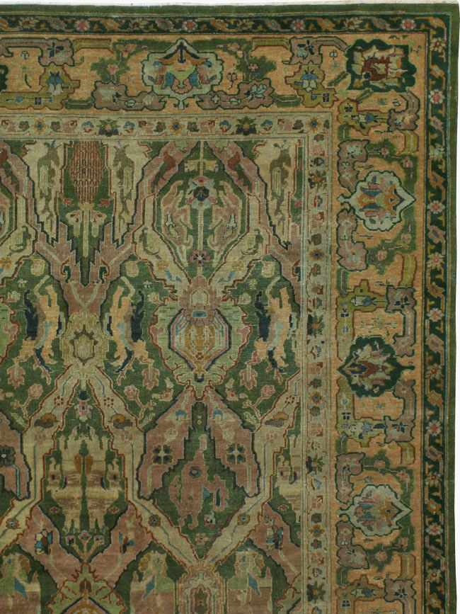 Antique Indian Lahore Carpet, No.20295 - Galerie Shabab