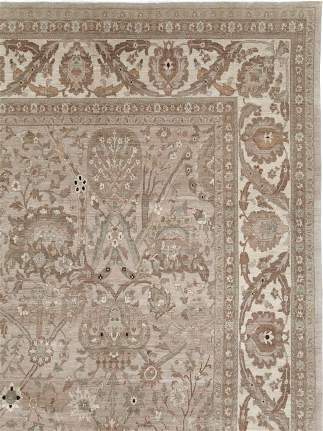 Modern Persian Tabriz Carpet, No.20297 - Galerie Shabab
