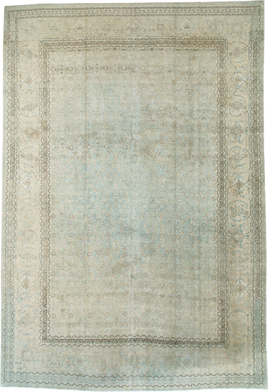 Antique Persian Tabriz Carpet, No.20302 - Galerie Shabab