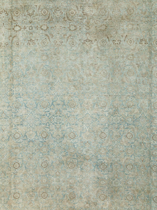 Antique Persian Tabriz Carpet, No.20302 - Galerie Shabab