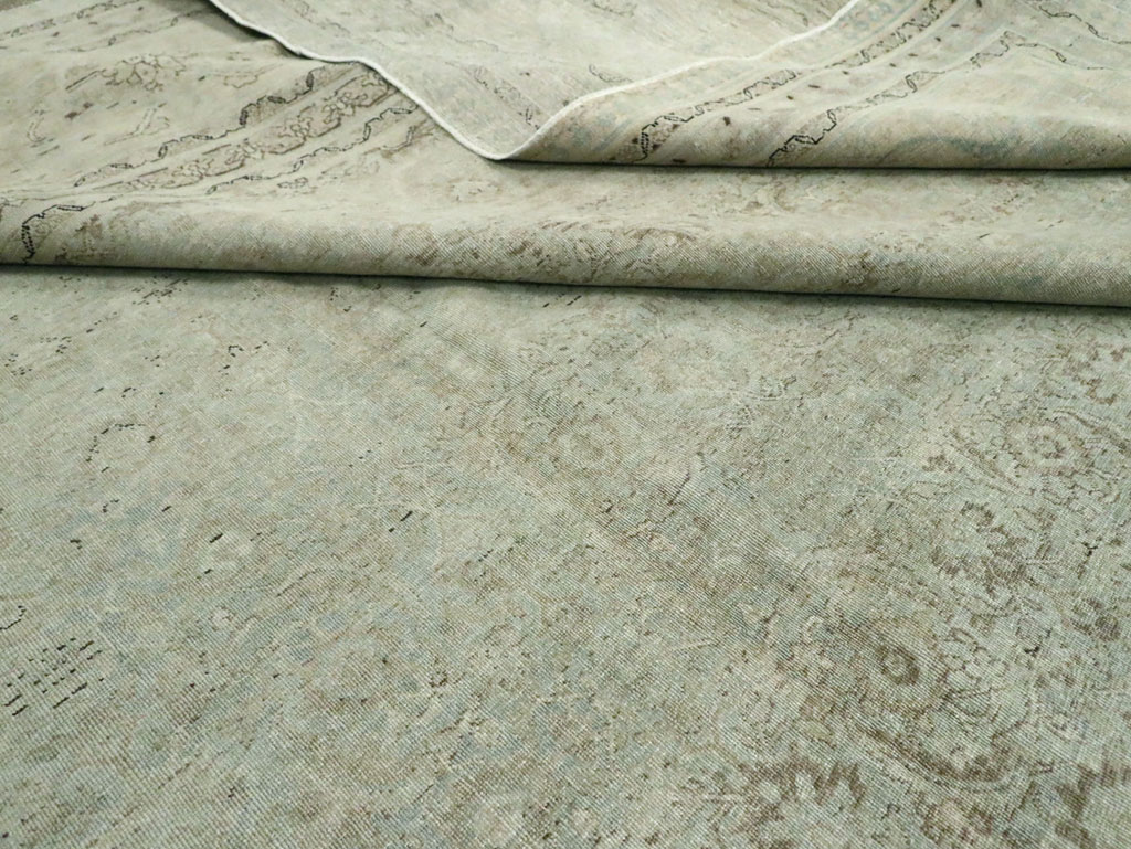 Antique Persian Tabriz Carpet, No.20302 - Galerie Shabab