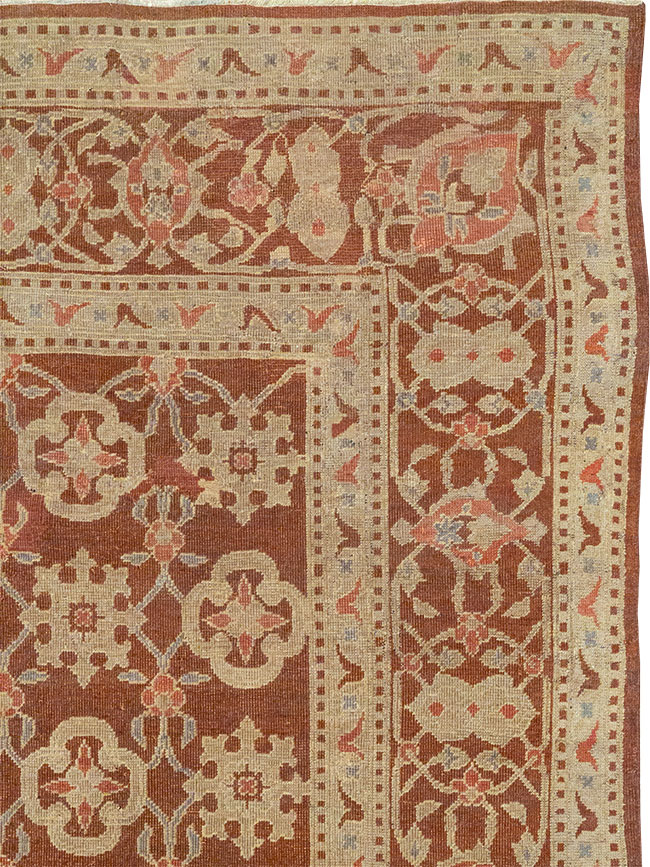 Vintage Indian Lahore Room Size Carpet, No.20307 - Galerie Shabab