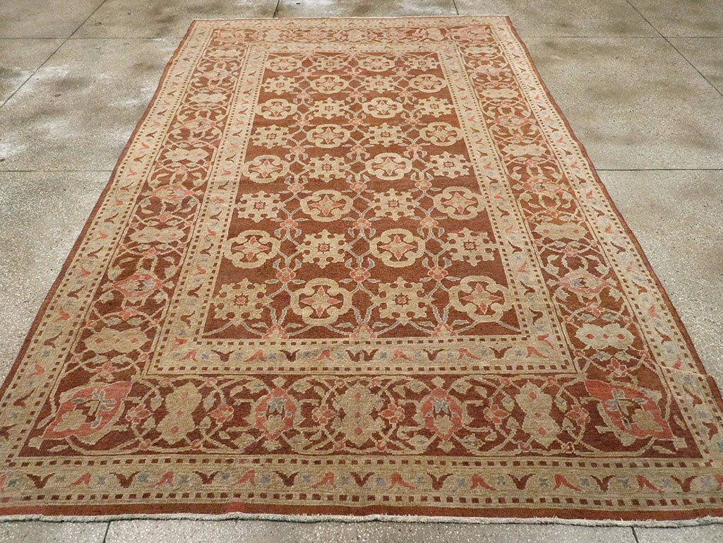 Vintage Indian Lahore Room Size Carpet, No.20307 - Galerie Shabab