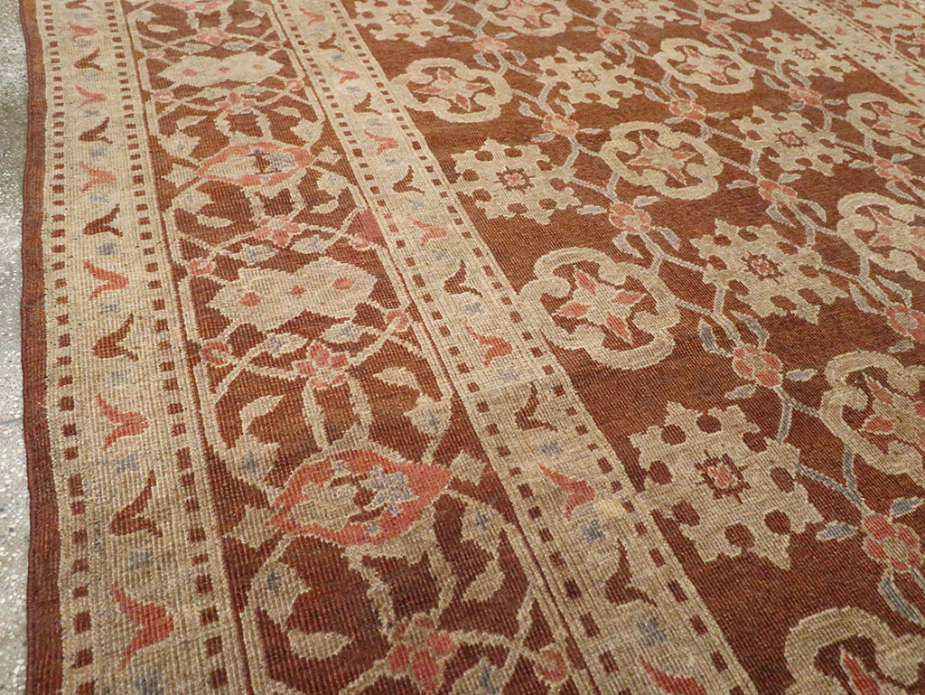 Vintage Indian Lahore Room Size Carpet, No.20307 - Galerie Shabab