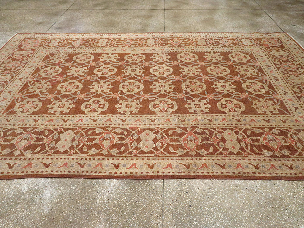 Vintage Indian Lahore Room Size Carpet, No.20307 - Galerie Shabab