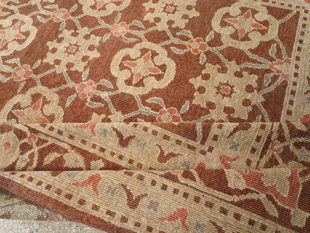 Vintage Indian Lahore Room Size Carpet, No.20307 - Galerie Shabab
