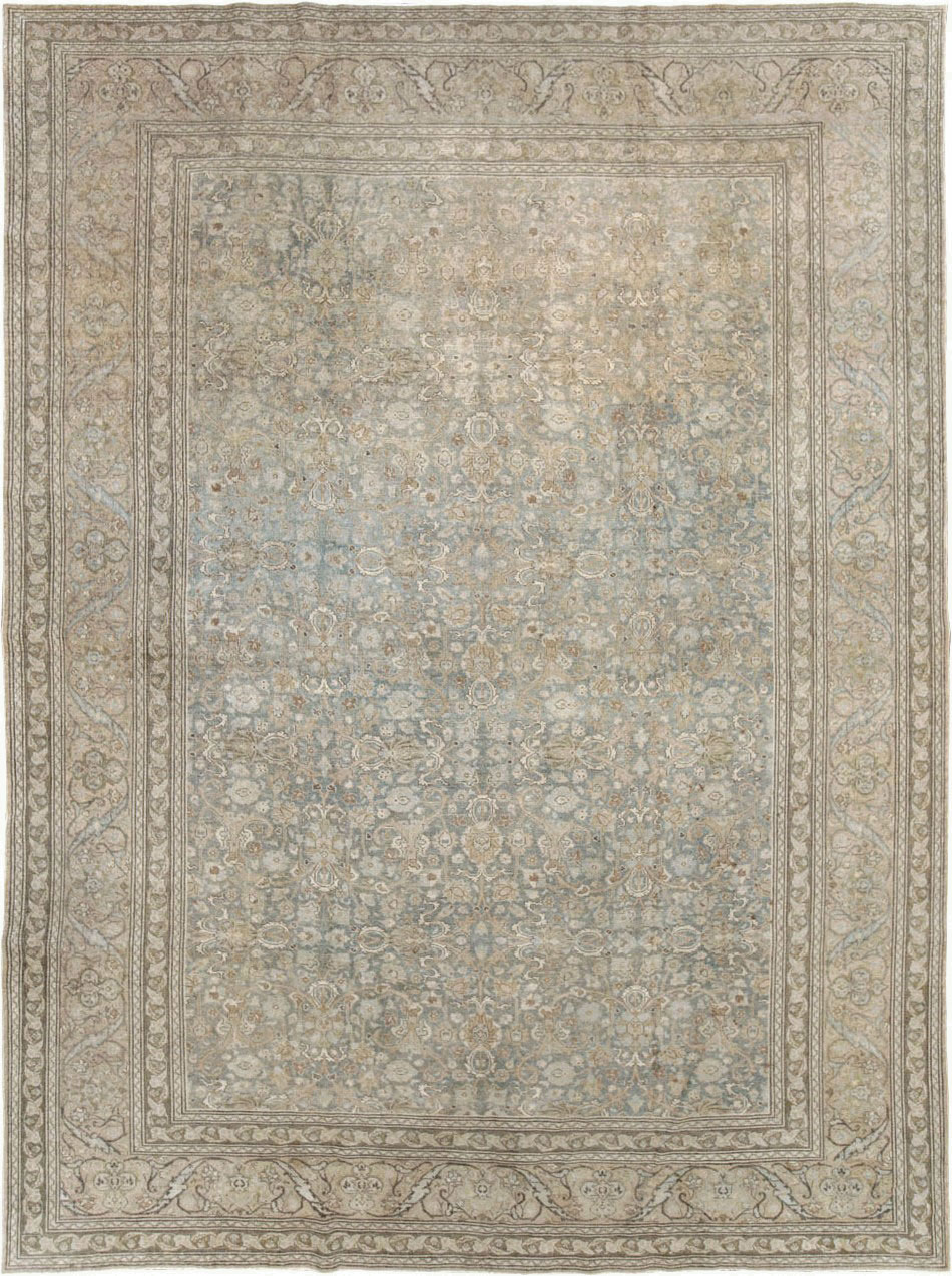 Vintage Persian Tabriz Carpet, No.20309 - Galerie Shabab