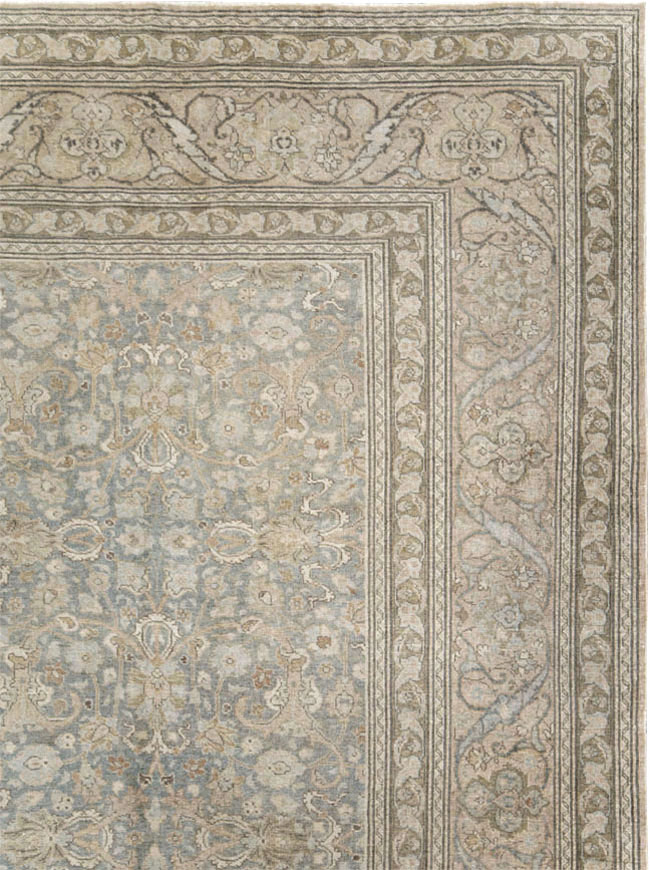 Vintage Persian Tabriz Carpet, No.20309 - Galerie Shabab