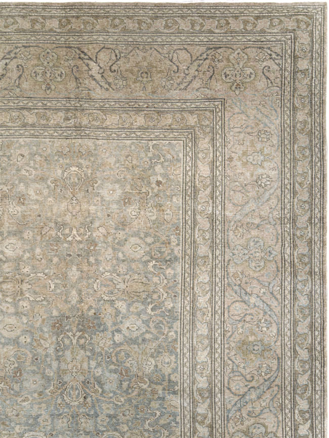 Vintage Persian Tabriz Carpet, No.20309 - Galerie Shabab