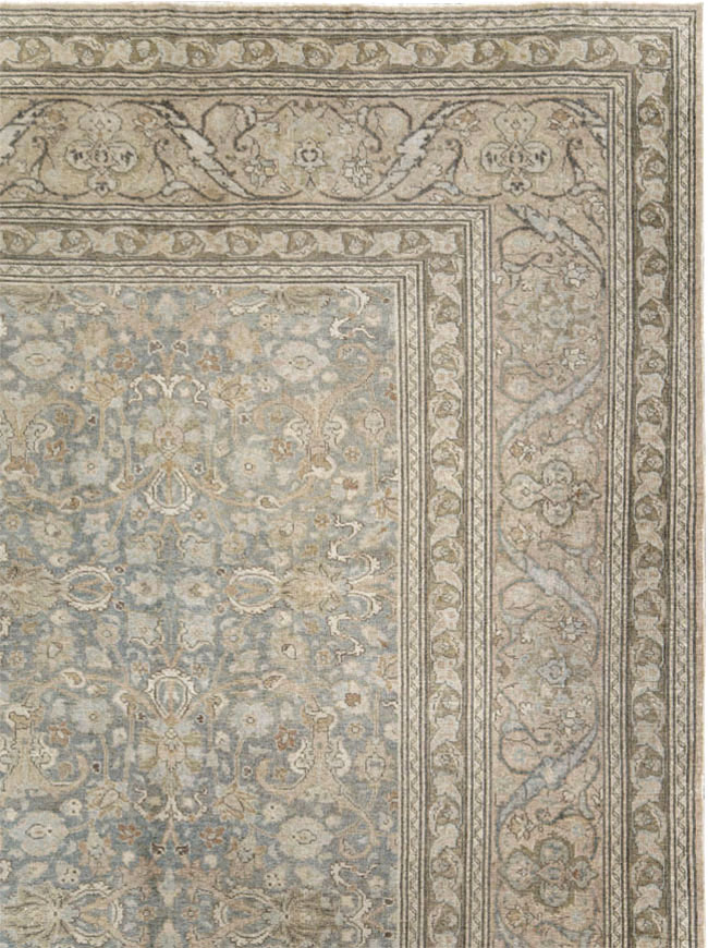 Vintage Persian Tabriz Carpet, No.20309 - Galerie Shabab
