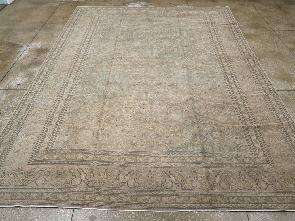 Vintage Persian Tabriz Carpet, No.20309 - Galerie Shabab