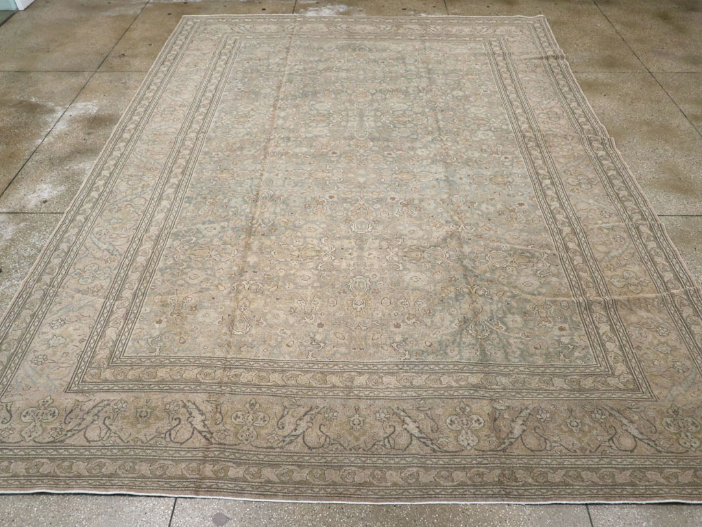 Vintage Persian Tabriz Carpet, No.20309 - Galerie Shabab