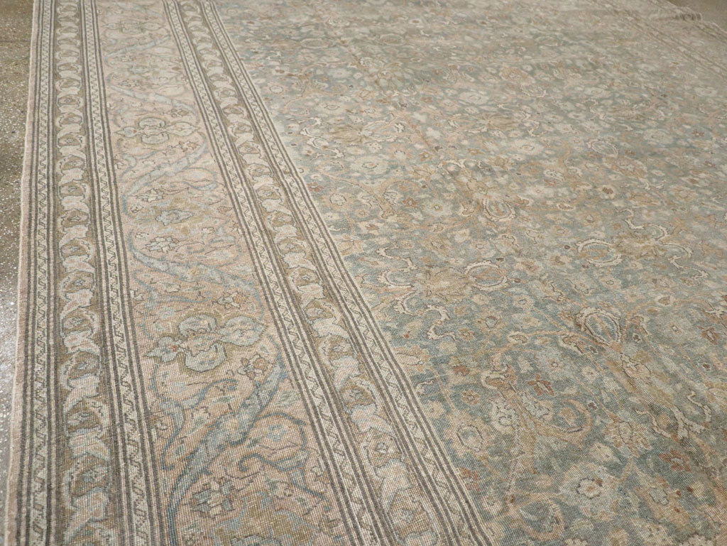 Vintage Persian Tabriz Carpet, No.20309 - Galerie Shabab