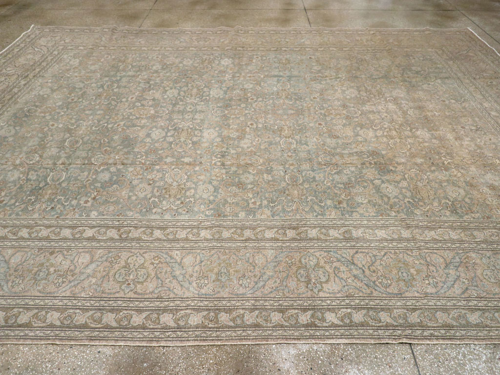 Vintage Persian Tabriz Carpet, No.20309 - Galerie Shabab