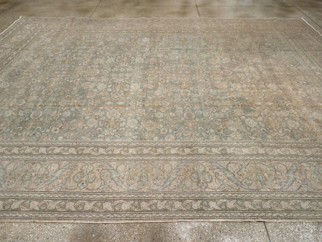 Vintage Persian Tabriz Carpet, No.20309 - Galerie Shabab