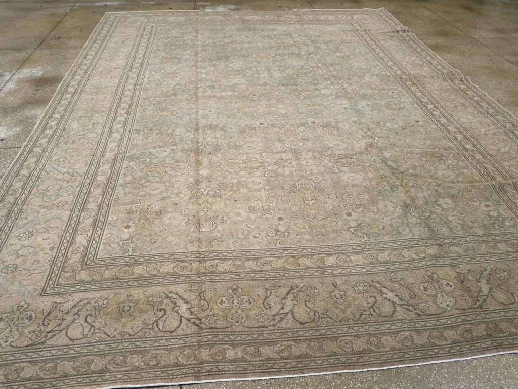 Vintage Persian Tabriz Carpet, No.20309 - Galerie Shabab