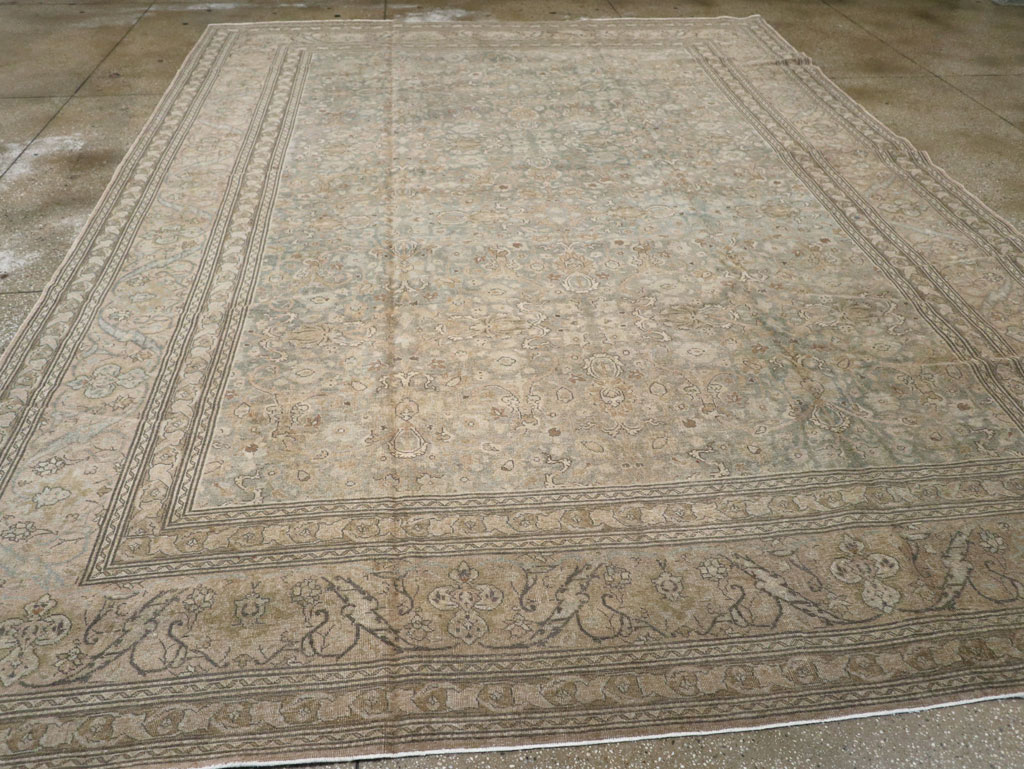 Vintage Persian Tabriz Carpet, No.20309 - Galerie Shabab