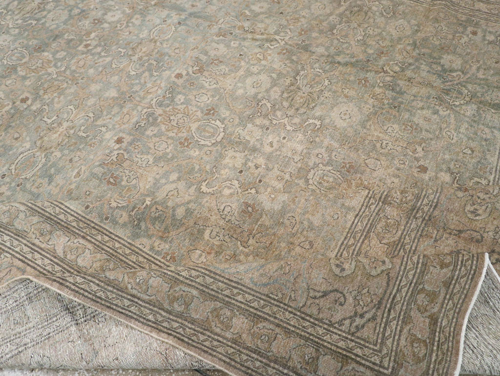 Vintage Persian Tabriz Carpet, No.20309 - Galerie Shabab