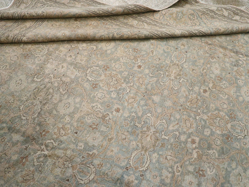 Vintage Persian Tabriz Carpet, No.20309 - Galerie Shabab