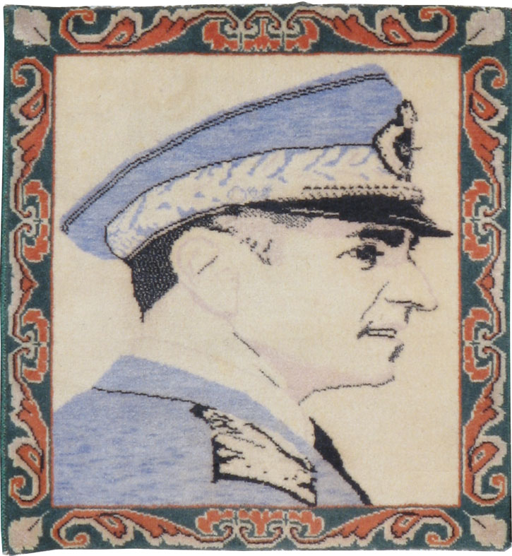 Vintage Persian Tabriz Pictorial  Rug, No.20311 - Galerie Shabab