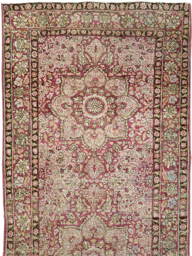 Antique Persian Mashad Runner, No.20313 - Galerie Shabab
