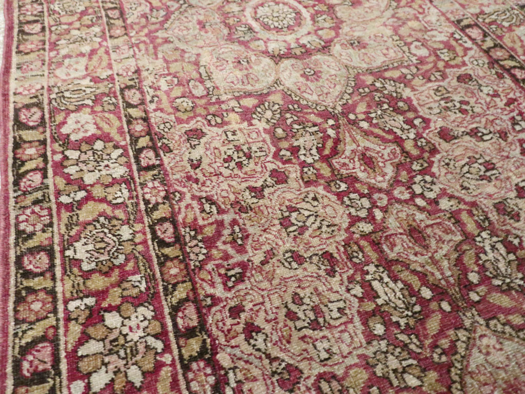 Antique Persian Mashad Runner, No.20313 - Galerie Shabab