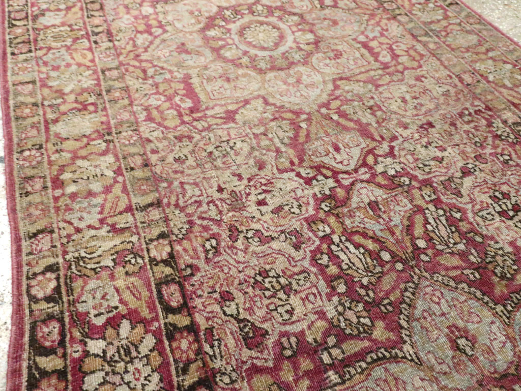 Antique Persian Mashad Runner, No.20313 - Galerie Shabab