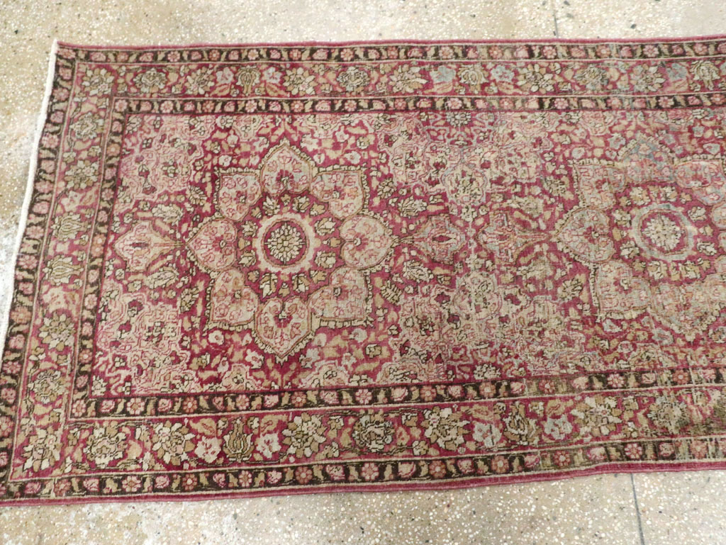 Antique Persian Mashad Runner, No.20313 - Galerie Shabab