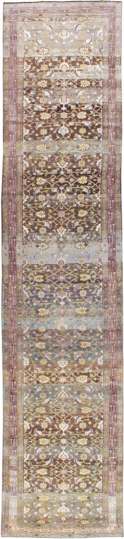 Vintage Persian Malayer Runner, No.20315 - Galerie Shabab