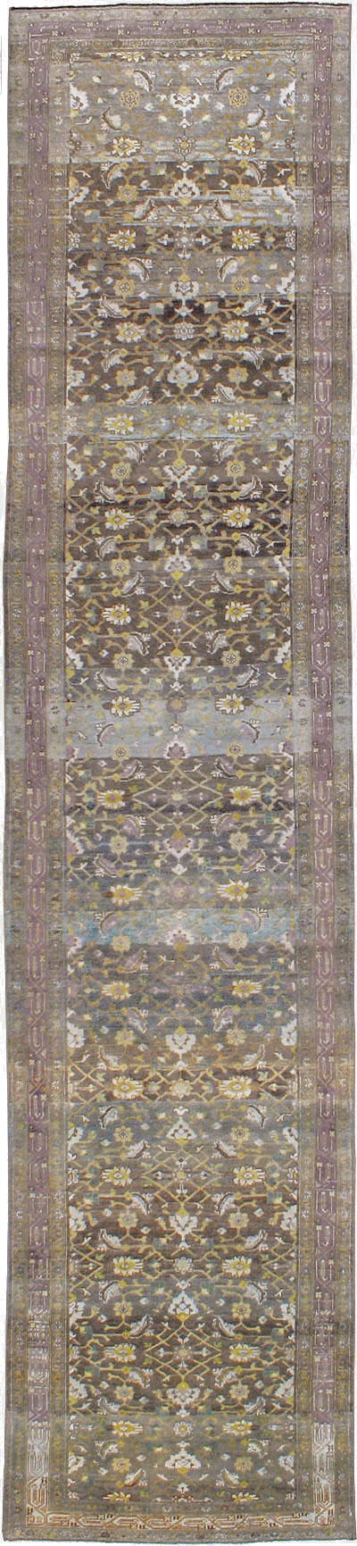 Vintage Persian Malayer Runner, No.20315 - Galerie Shabab