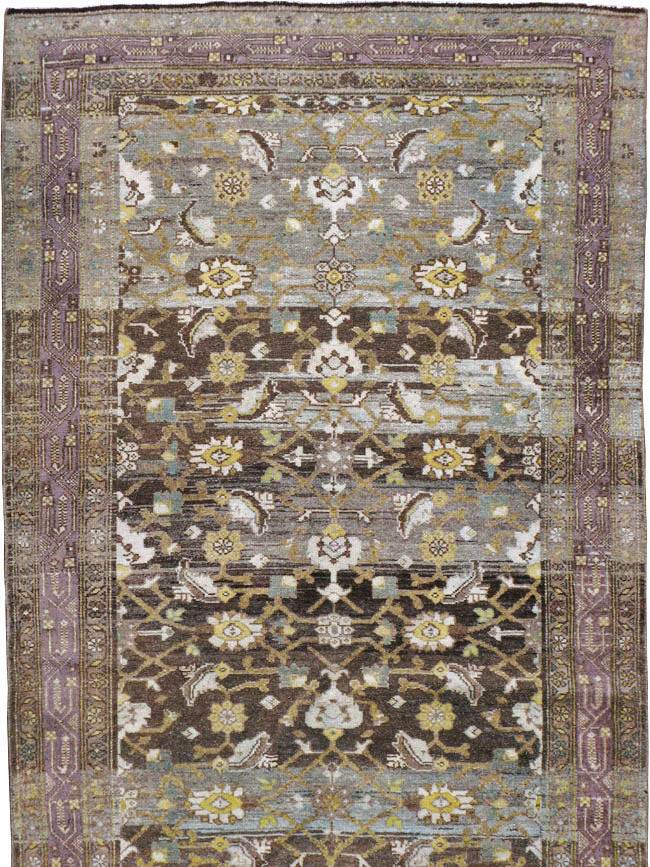 Vintage Persian Malayer Runner, No.20315 - Galerie Shabab