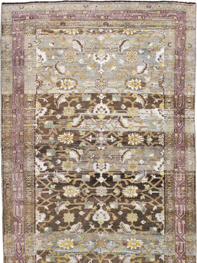 Vintage Persian Malayer Runner, No.20315 - Galerie Shabab