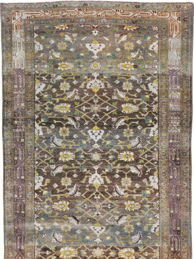 Vintage Persian Malayer Runner, No.20315 - Galerie Shabab