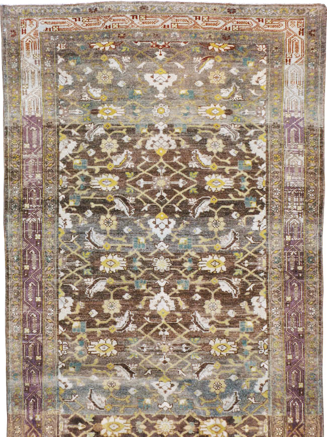 Vintage Persian Malayer Runner, No.20315 - Galerie Shabab