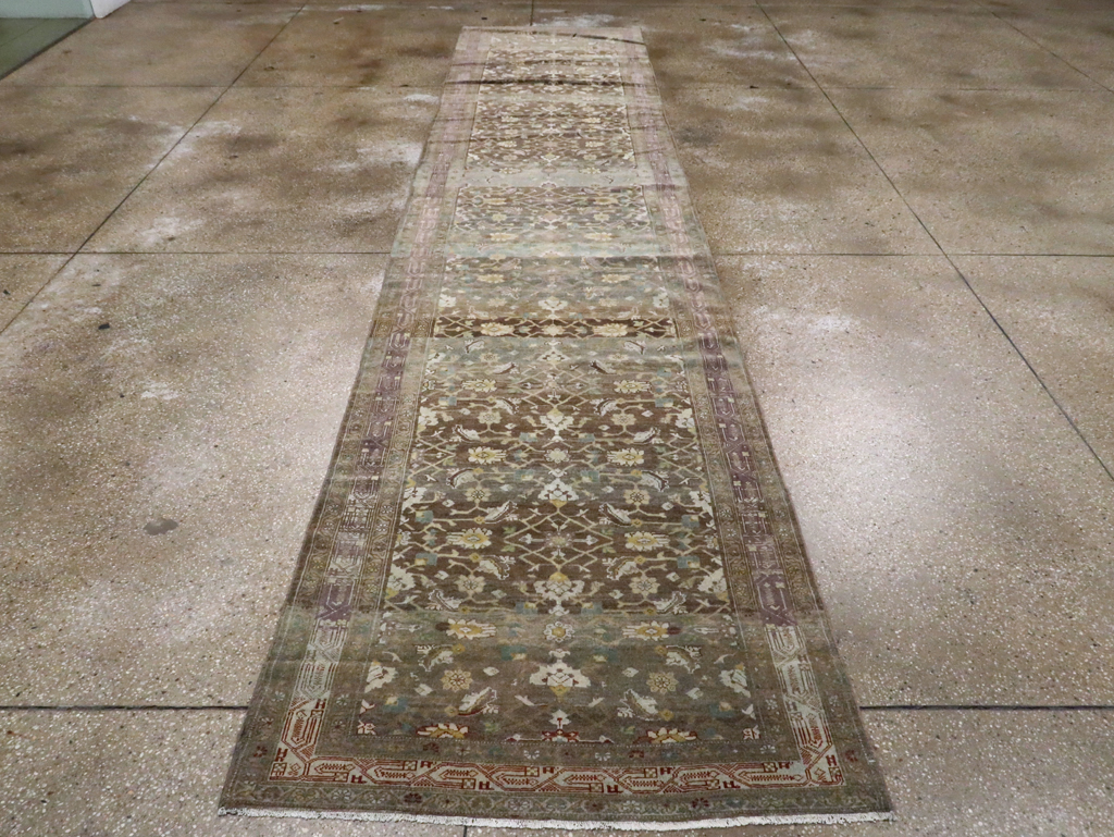 Vintage Persian Malayer Runner, No.20315 - Galerie Shabab
